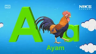 ANAK BALITA MENGENAL ABC ● Dengan Contoh Hewan dan Suaranya (Anak Mudah Hafal)