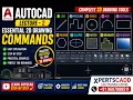 AutoCAD Commands Tutorial LINE POLYLINE CIRCLE ARC More