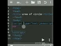 Calculate Area of Circle in JavaScript Area of Circle in JavaScript anWriter App Android Mobile