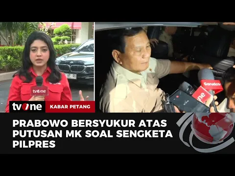 Prabowo soal Putusan Gugatan Pilpres: Terima Kasih kepada MK