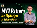 MVT Pattern in python django in Telugu Telugu Web Guru Django