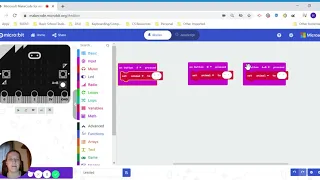 Variables as Text in a micro bit
