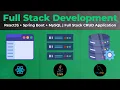 Full Stack Project ReactJS Spring Boot CRUD Full Stack Application 2024