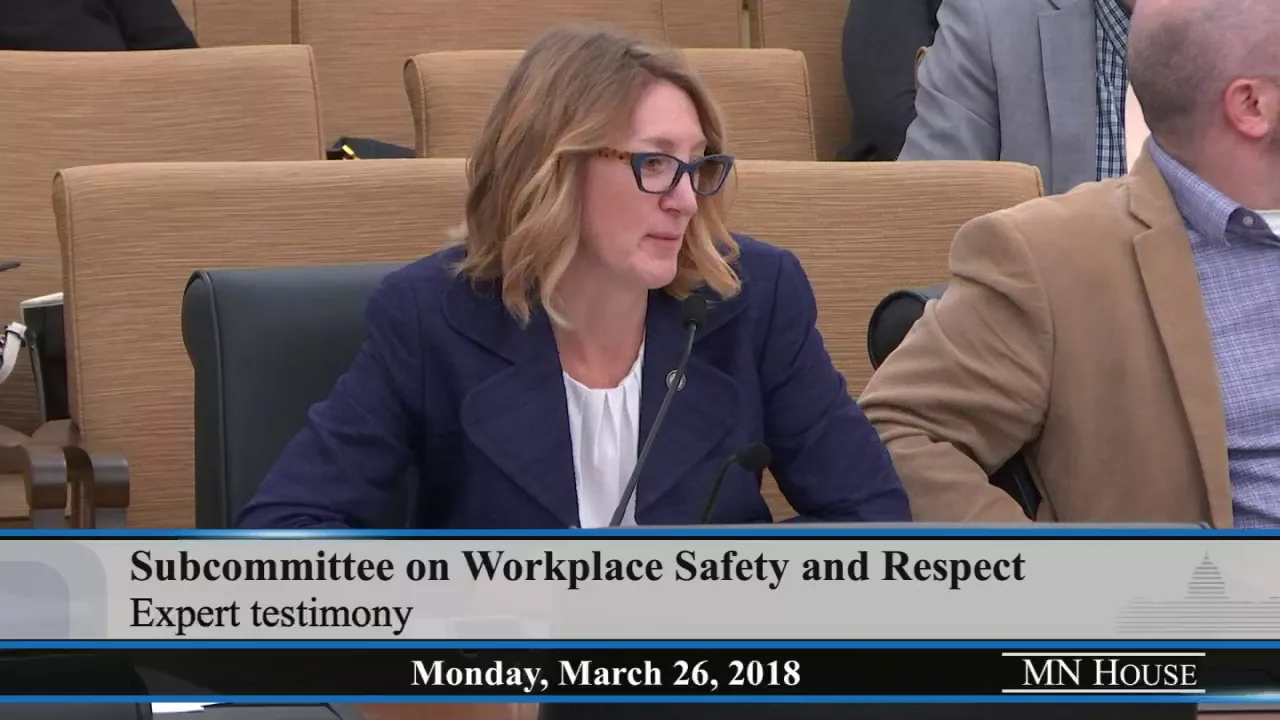 House Subcommittee on Workplace Safety and Respect 3/26/18
