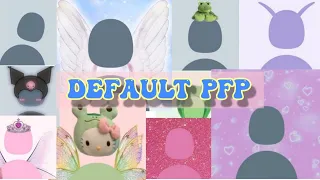 AESTHETIC DEFAULT PROFILE PICTURES