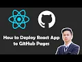 How to Deploy a React App to GitHub Pages Hosting a React App for Free using GitHub Pages