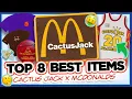 TOP 8 BEST ITEMS for Travis Scott Cactus Jack and McDonalds Collaboration Part 1of 2