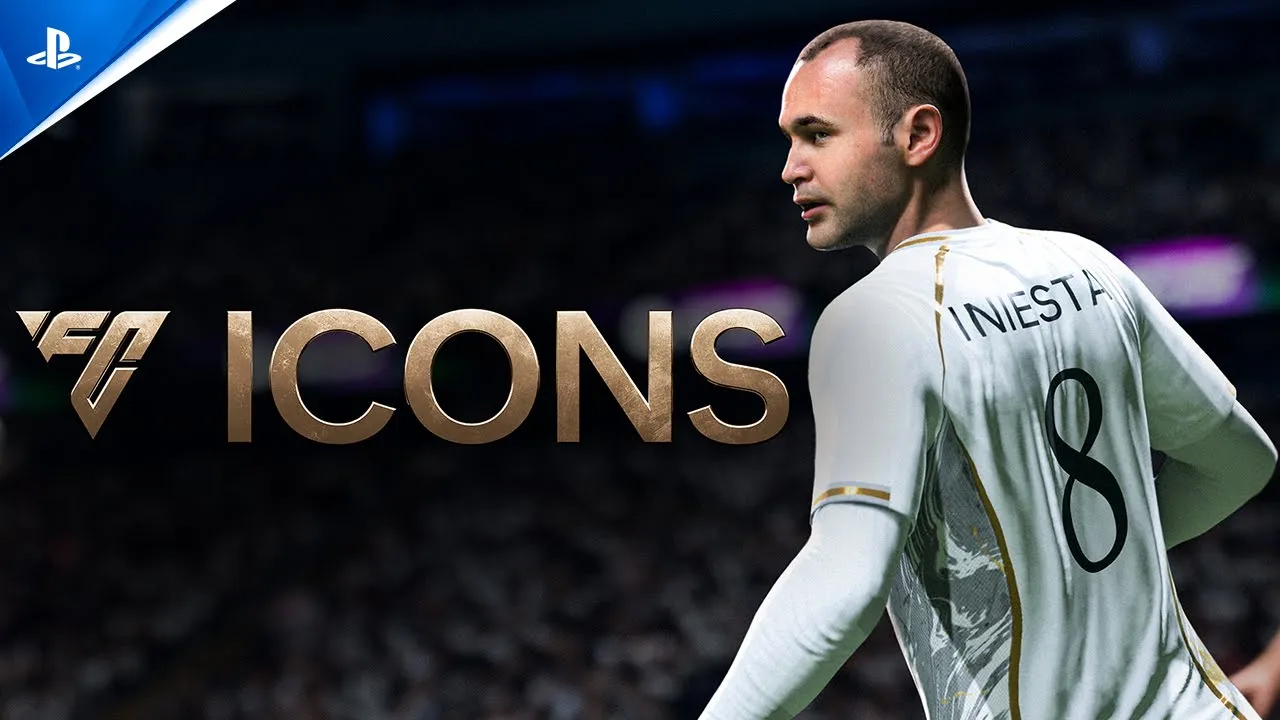 EA Sports FC26 – Upoutávka odhalující ikony | Hry pro PS5 a PS4