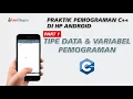 Praktik Pemograman Cpp Menggunakan HP Tipe Data dan Variabel Part 1