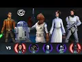 Ackbar Omicron vs Count Dooku swgoh