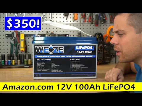 Download MP3 $350 Weize 12V 100Ah LiFePO4: Ripoff??