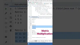 Matrix Multiplication