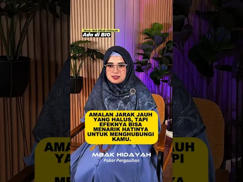amalan jarak jauh yang halus langsung terasa #amalan #doa #pengasihan