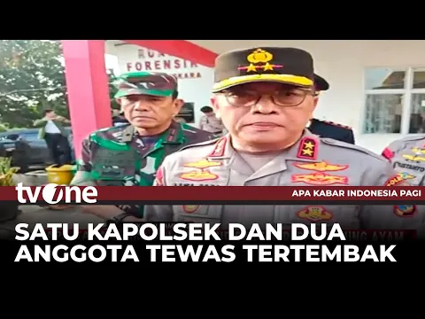 TNI dan Polri Bersinergi Tindak Tegas Pelaku Penembakan 3 Anggota Polisi