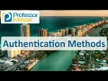 Authentication Methods - CompTIA A 220-1102