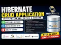 Hibernate CRUD Application in Java Fetch All Fetch By ID Delete Operation