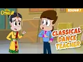 Classical Dance Teacher | Titoo Funny Cartoon | S07E16 | Hindi Cartoon for Kids #titoo