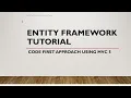 CRUD in C with Entity Framework