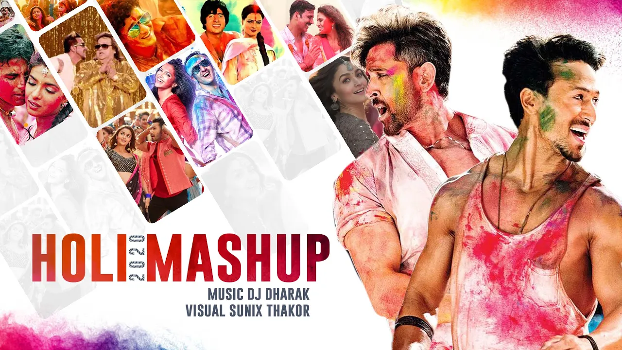 Holi Mashup 2020 | DJ Dharak | Sunix Thakor | Holi Special Songs