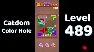 Catdom Color Hole Level 489 Screenshot