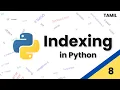 Indexing in python - Tamil Techtors