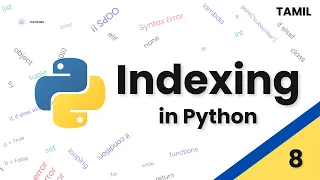 Indexing in python - Tamil Techtors