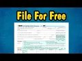 How to File Your Own Taxes For Free Using The IRS Website Free File Fillable Forms 1040