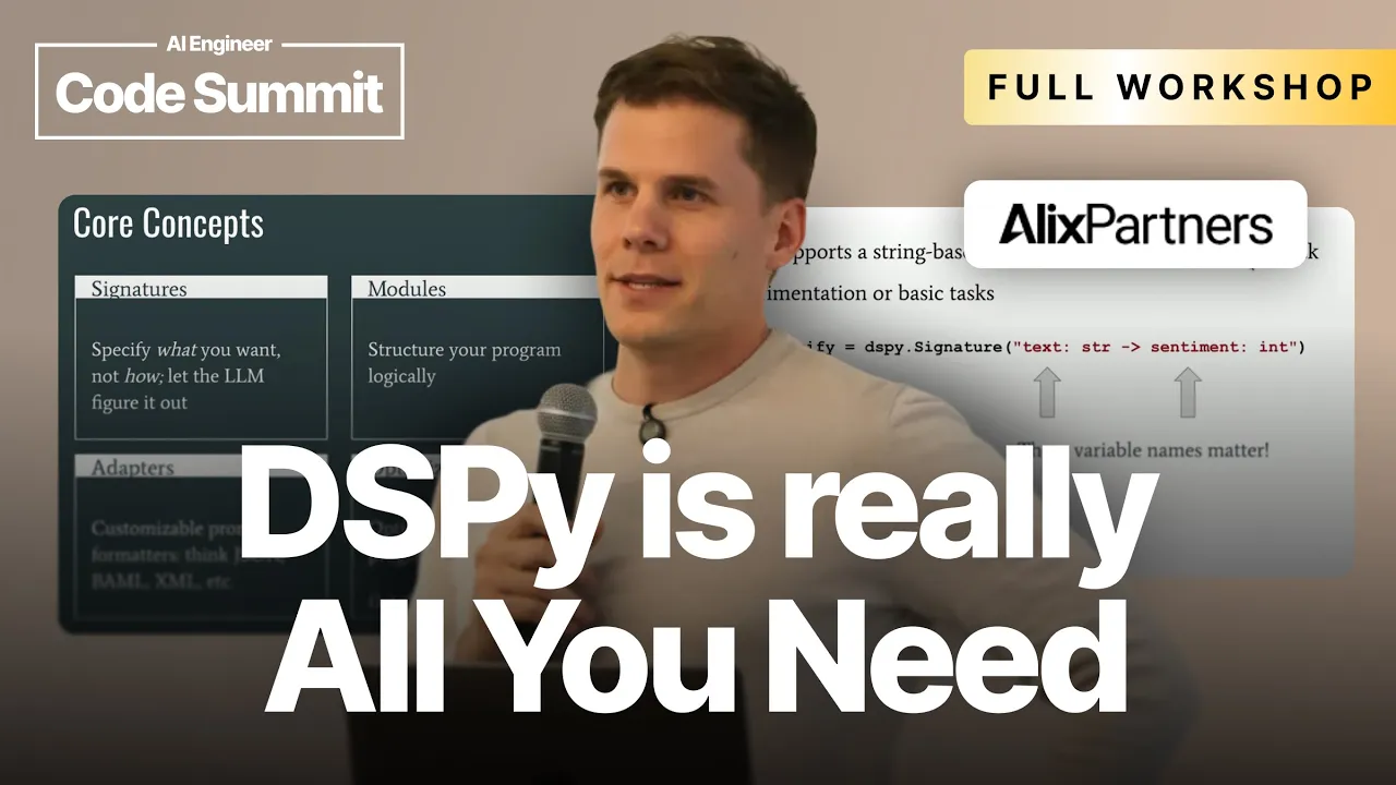 DSPy: The End of Prompt Engineering - Kevin Madura, AlixPartners