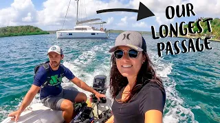 SAILING CATAMARAN TO GRENADA | Longest Sailboat Passage