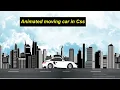 How To Make Animated Moving Car In Html Css CSS Animation