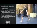 Monkey-Method Tempo Reverse Lunge Step