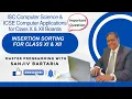 INSERTION SORT Class 11 12 ISC Boards 2026 JAVA C PYTHON DATA STRUCTURE
