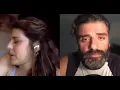 Moonknight Oscar Issac and Aunt May Marisa Tomei chat call zoom call leak