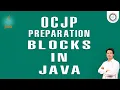 Core Java Live Class OCJP Preparation Instance Static Block in Java by Som Sir Part-1