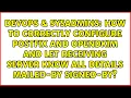 How to correctly configure postfix and opendkim and let receiving server know all details