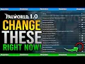Change These NEW World Settings Now To Make Your Life Easier in Palworld 1 0 Custom World Settings