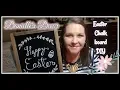 Easter Chalk Board DIY