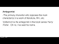Antagonist