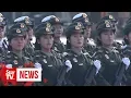 Download Lagu 15 military units march in China's largest National Day parade