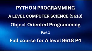 Python - A Level Computer Science 9618