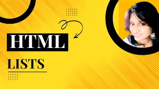 Lists in HTML Ordered list Unordered list Description list Nested list