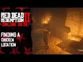 Finding chicken location Red Dead Redemption 2 Online