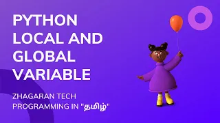 Python Tutorials Python Local and Global Variables Tamil