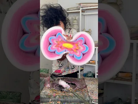 ⭕Crown Art Cotton Candy