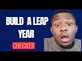 Tutorial 3 JavaScript Leap Year Checker Function FreeCodeCamp Challenge