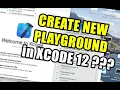 Create a new Swift Playground in Xcode 12