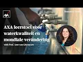 Introductie van de AXA Leerstoel in waterkwaliteit en globale verandering | AXA Research Fund