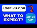 LG E KU ODP App Breakdown - What to Expect