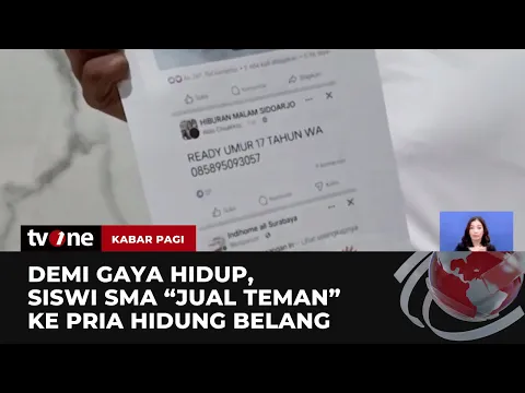 Siswi SMA "Jual Teman" ke Pria Hidung Belang