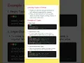 Master Tuples in Python